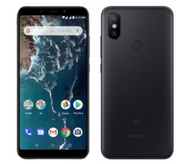 XIAOMI MI A2 4/64GB Czarny Dual Sim - 437489 - zdjęcie